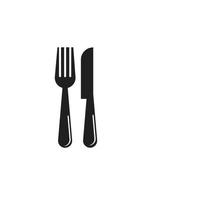 Cutlery vector icon illustration sign