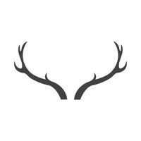 Deer horns Logo Template vector icon illustration design