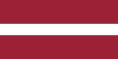 Flag of Latvia vector illustration