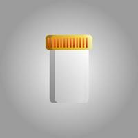 Beautiful medical icon jars with capsules pills with medicine for the treatment of diseases on a white background vector