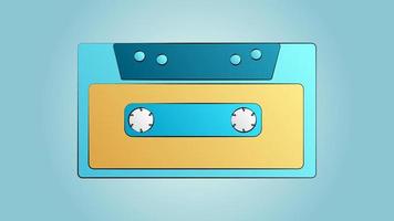 Video cassette, old school tape with film or clip 17777444 Vector Art at  Vecteezy