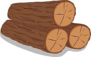 textura de madera vectorial del patrón de anillo ondulado de un trozo de árbol. tocón de madera monocromo aislado en blanco. anillos de tronco de árbol. vector de madera y tocón