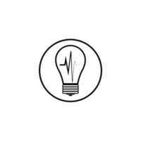 icon, illustration, lamp, isolated, light, design, vector, electric vector