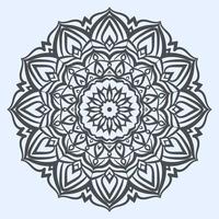 abstract mandala art circular motif design round traditional ornament for web or print vector element