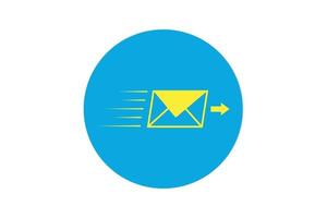 vector de símbolo de entrega de correo