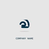 logo icon design animals elegant navy blue color simple illustration elephant eps 10 vector