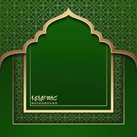 Islamic background design template good use for banner card postres and more vector