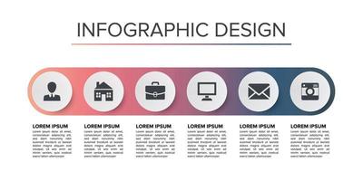 Element Set Icon Infographic Business Design presentation elegant vector