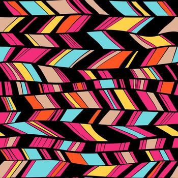 patrones sin fisuras con plumas abstractas vector