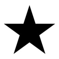 star icon vector on white background