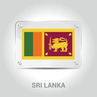 vector de tarjeta de diseño del día de la independencia de srilanka