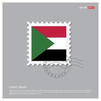 Sudan Flag design vector