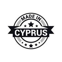 Cyprus stamp design vector