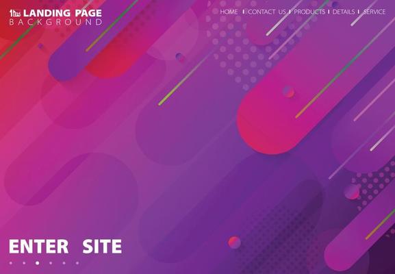 Abstract speed technology round stripe line pattern colorful webpage background. illustration vector eps10