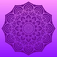 abstract mandala lotus petal vector design element