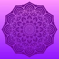 abstract mandala lotus petal vector design element