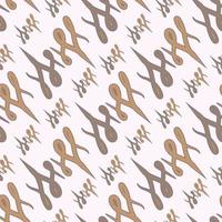 Abstract and floral seamless pattern vector