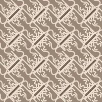 Abstract and floral seamless pattern vector