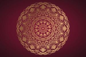 luxury mandala design background free vector