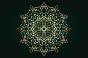 luxury mandala design background pro vector