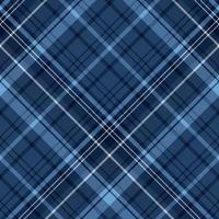 Seamless pattern in summer dark blue colors for plaid, fabric, textile, clothes, tablecloth and other things. Vector image. 2