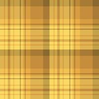 Seamless pattern in summer yellow, orange and brown colors for plaid, fabric, textile, clothes, tablecloth and other things. Vector image.