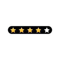 rating star icon vector design templates