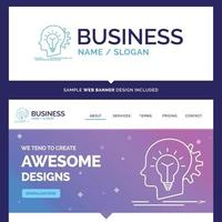 Beautiful Business Concept Brand Name creative. vector