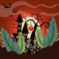 Halloween background suitable for background vector