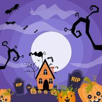 Halloween background suitable for background vector