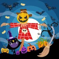 Halloween background suitable for background vector