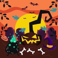 Halloween background suitable for background vector