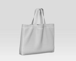 left side shopping bag mockup design photo