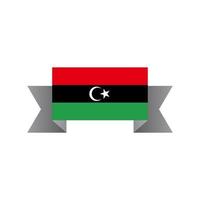 Illustration of Libya flag Template vector