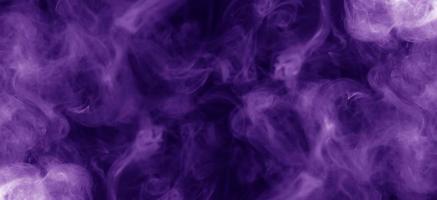 Purple smoke abstract background photo