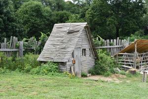 Plymouth's Rustic Wooden Chicken Coop for Roosting Chickens photo