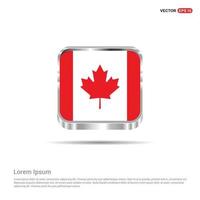 Canada flag design vector