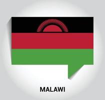 Malawi flags design vector
