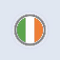 Illustration of Ireland flag Template vector