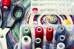 Large sewing kit photo