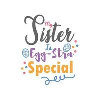 Easter Day Quotes and lettering vector T-shirt design