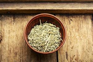 Wormwood herb, medicinal raw materials photo