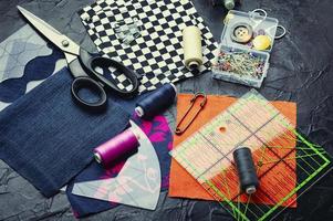 A set of accessories for needlework photo