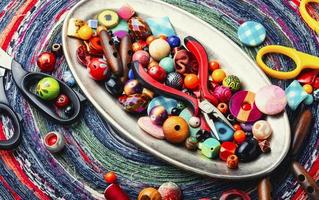 Beads for jewelry, handmade photo