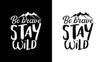Hiking Quote T shirt design, typography vector