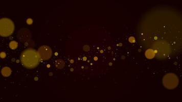 Shining bokeh isolated on transparent background. Christmas concept vector
