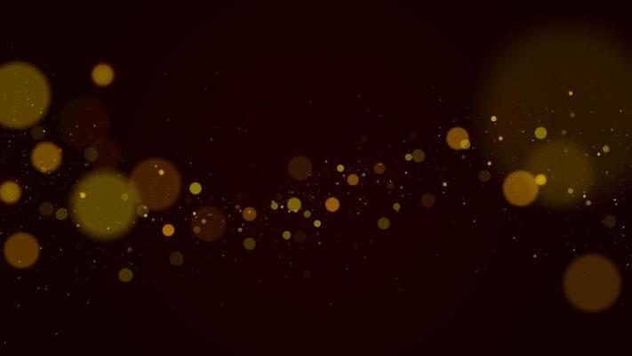 Shining bokeh isolated on transparent background. Christmas concept