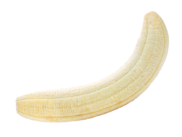 banane pelée isolé png