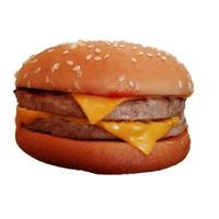 double cheese burger photo