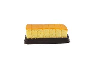 isolated slices of butter cake photo